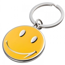 Metallinen avaimenperä SMILE
