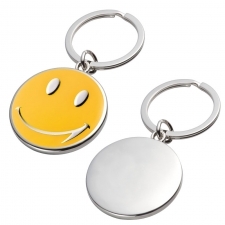 Metallinen avaimenperä SMILE