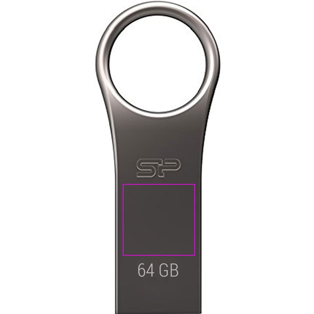 Pendrive F80, 64GB 2.0 Silicon Power