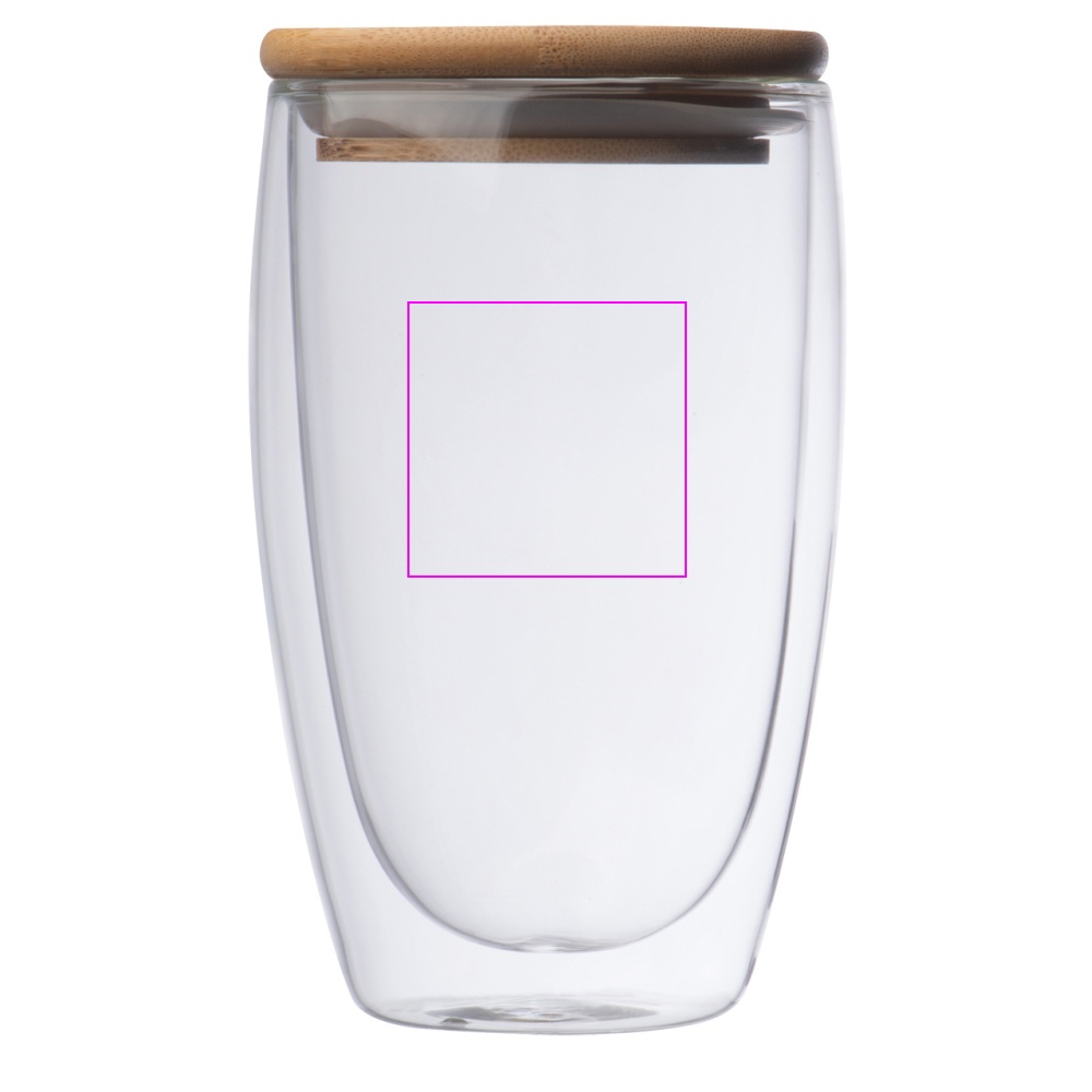 Lasinen muki kannella ZAKOPANE 500 ml