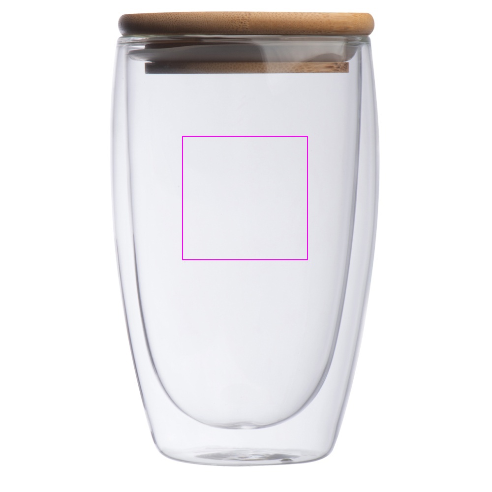 Lasinen muki kannella ZAKOPANE 500 ml