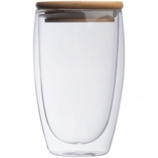 Lasinen muki kannella ZAKOPANE 500 ml