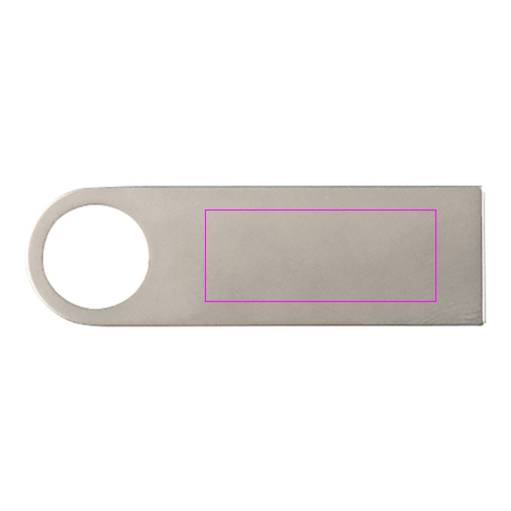 Metallinen 8GB 2.0 USB-muistitikku LANDEN
