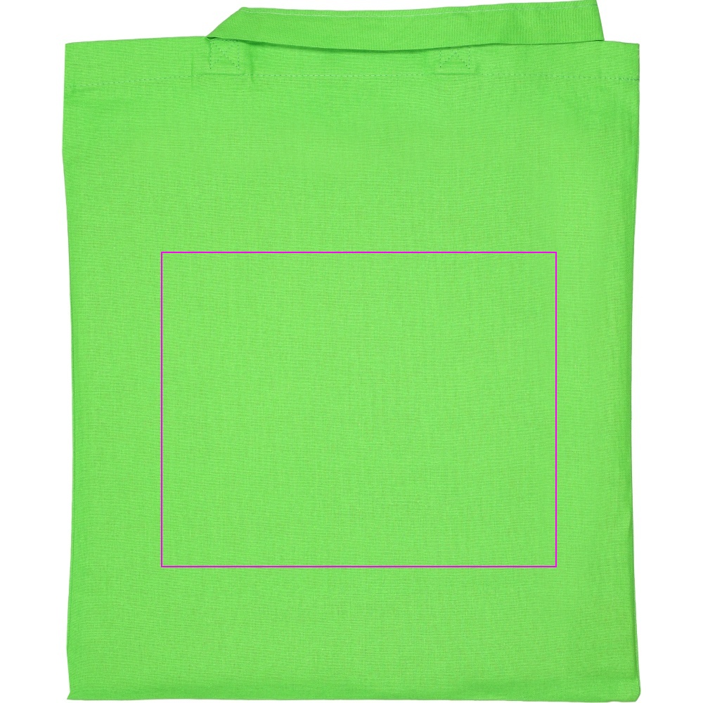 BREGENZ puuvillakassi lyhyillä kahvoilla 140 g/m²