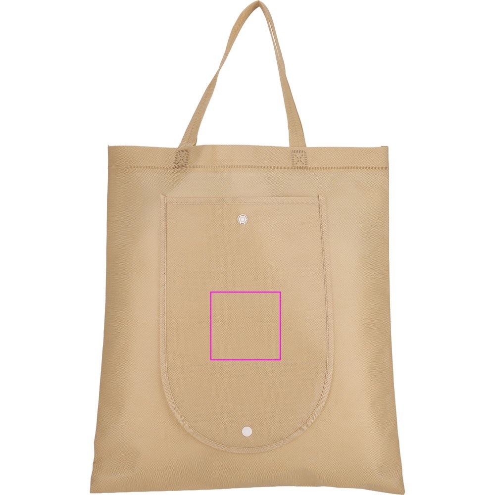 Taitettava non woven -kassi 80 g/m2 SAN BERNARDINO