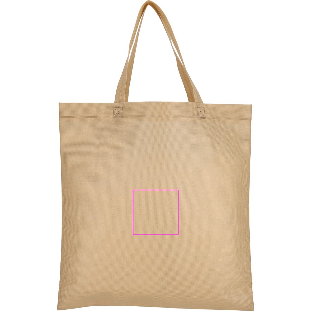 Taitettava non woven -kassi 80 g/m2 SAN BERNARDINO