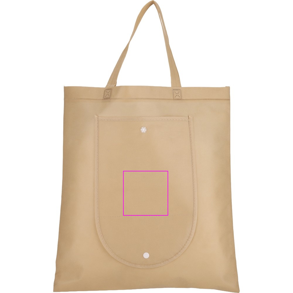 Taitettava non woven -kassi 80 g/m2 SAN BERNARDINO
