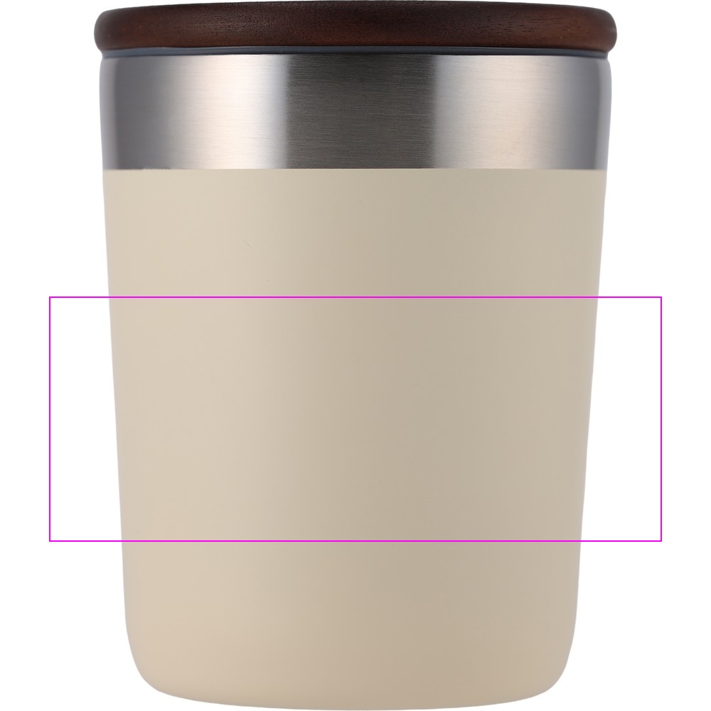 Ruostumattomasta teräksestä valmistettu kierrätysmateriaaleista tehty termosmuki PORTOFINO MoLu 300 ml