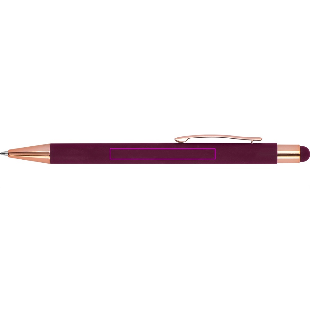 Metallikynä touch pen soft touch MIRAMAR