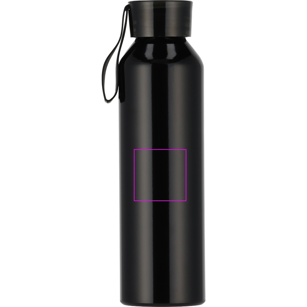 Pullo kierrätetystä alumiinista CORK 600 ml