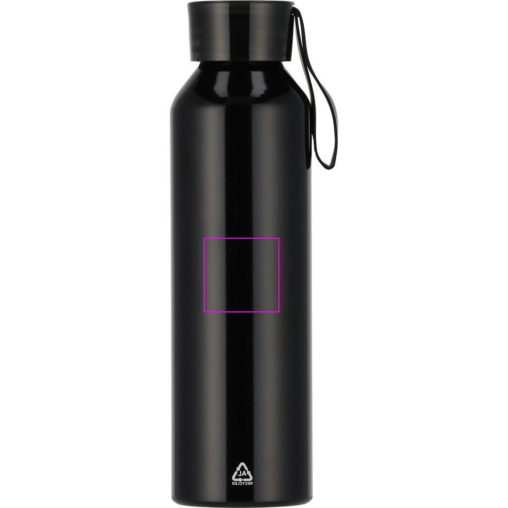 Pullo kierrätetystä alumiinista CORK 600 ml