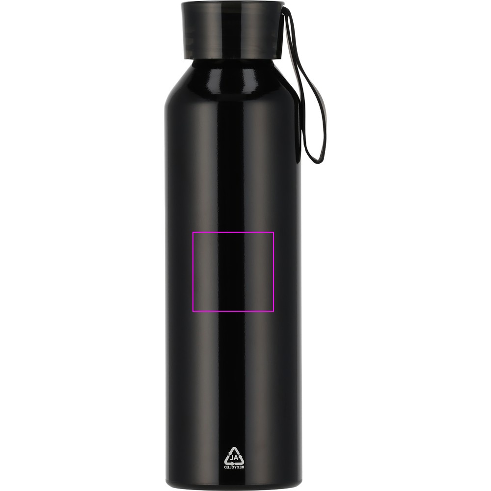 Pullo kierrätetystä alumiinista CORK 600 ml