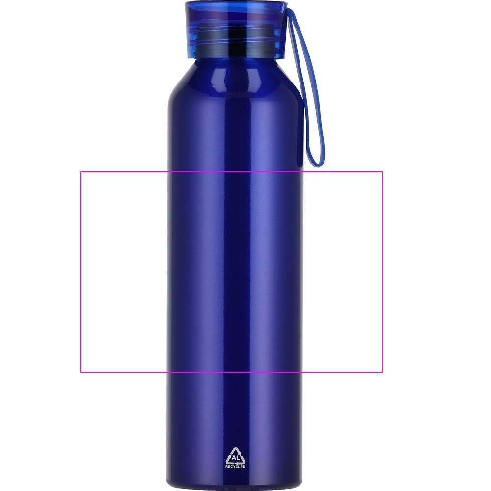 Pullo kierrätetystä alumiinista CORK 600 ml
