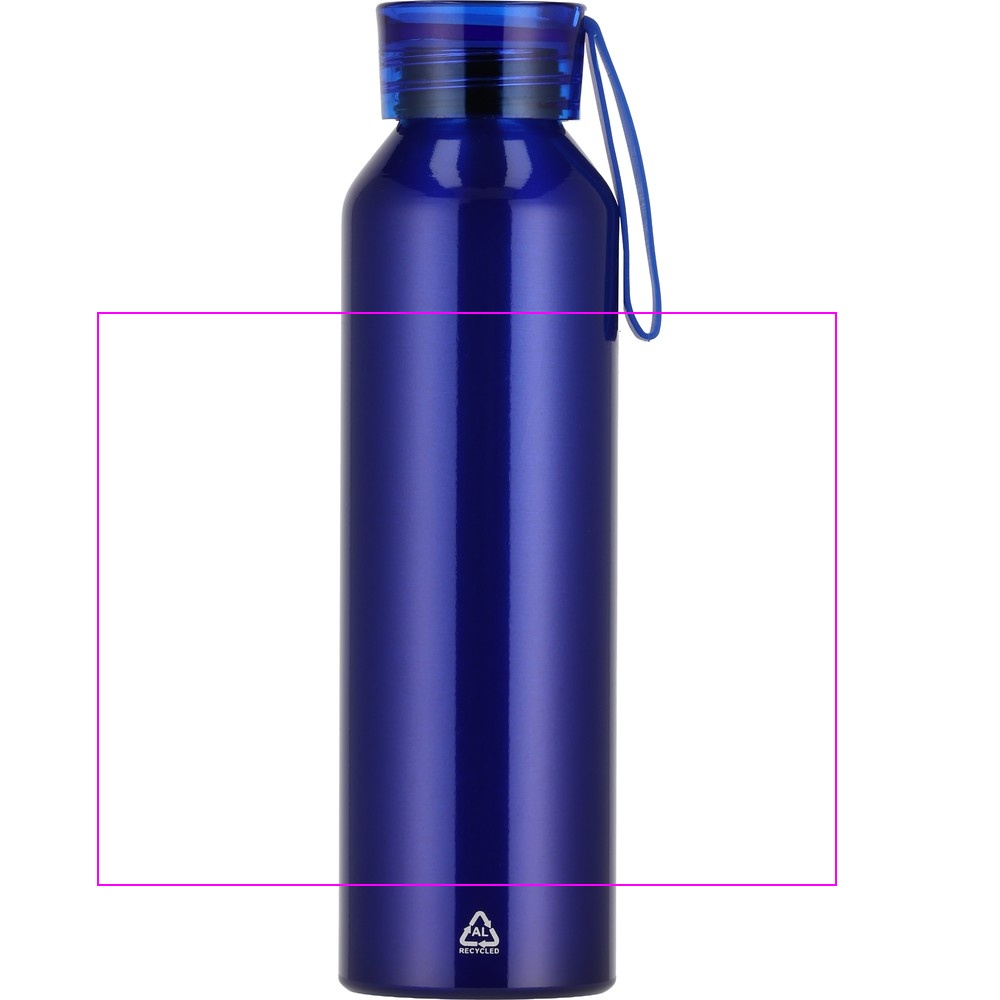 Pullo kierrätetystä alumiinista CORK 600 ml