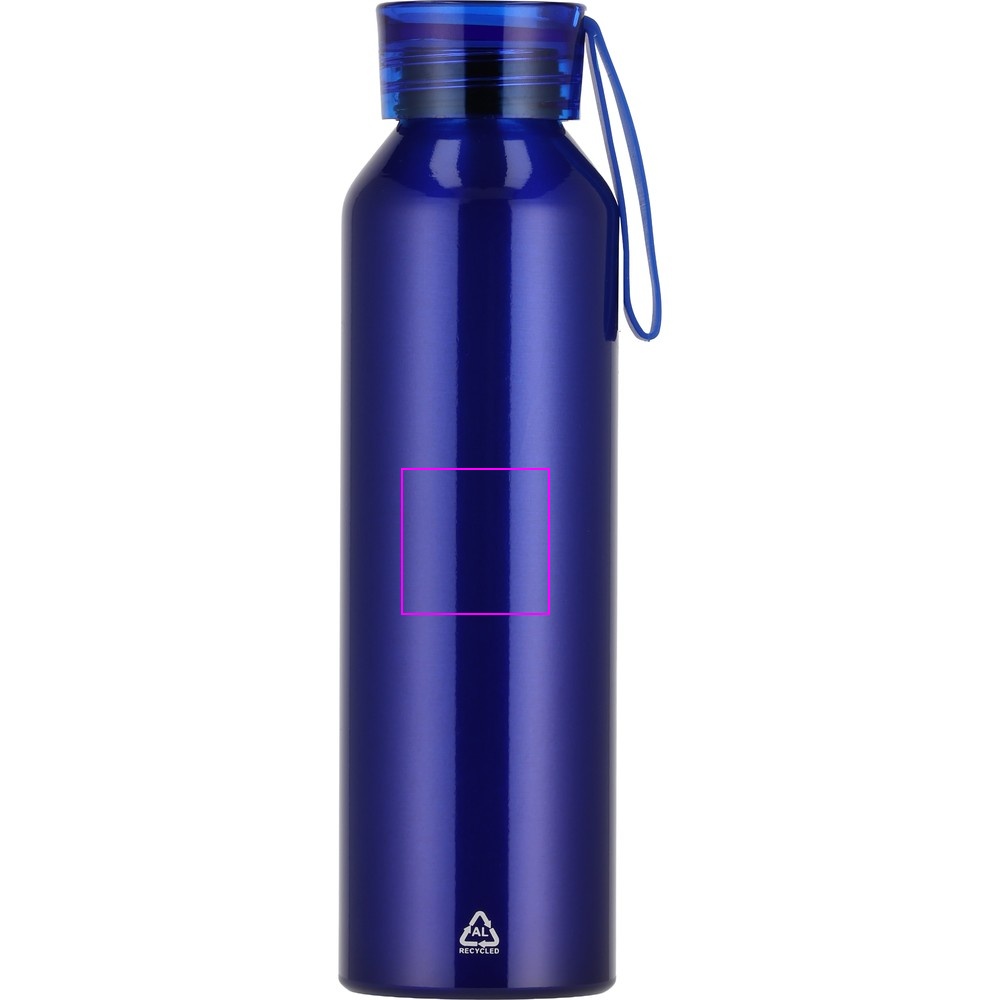 Pullo kierrätetystä alumiinista CORK 600 ml