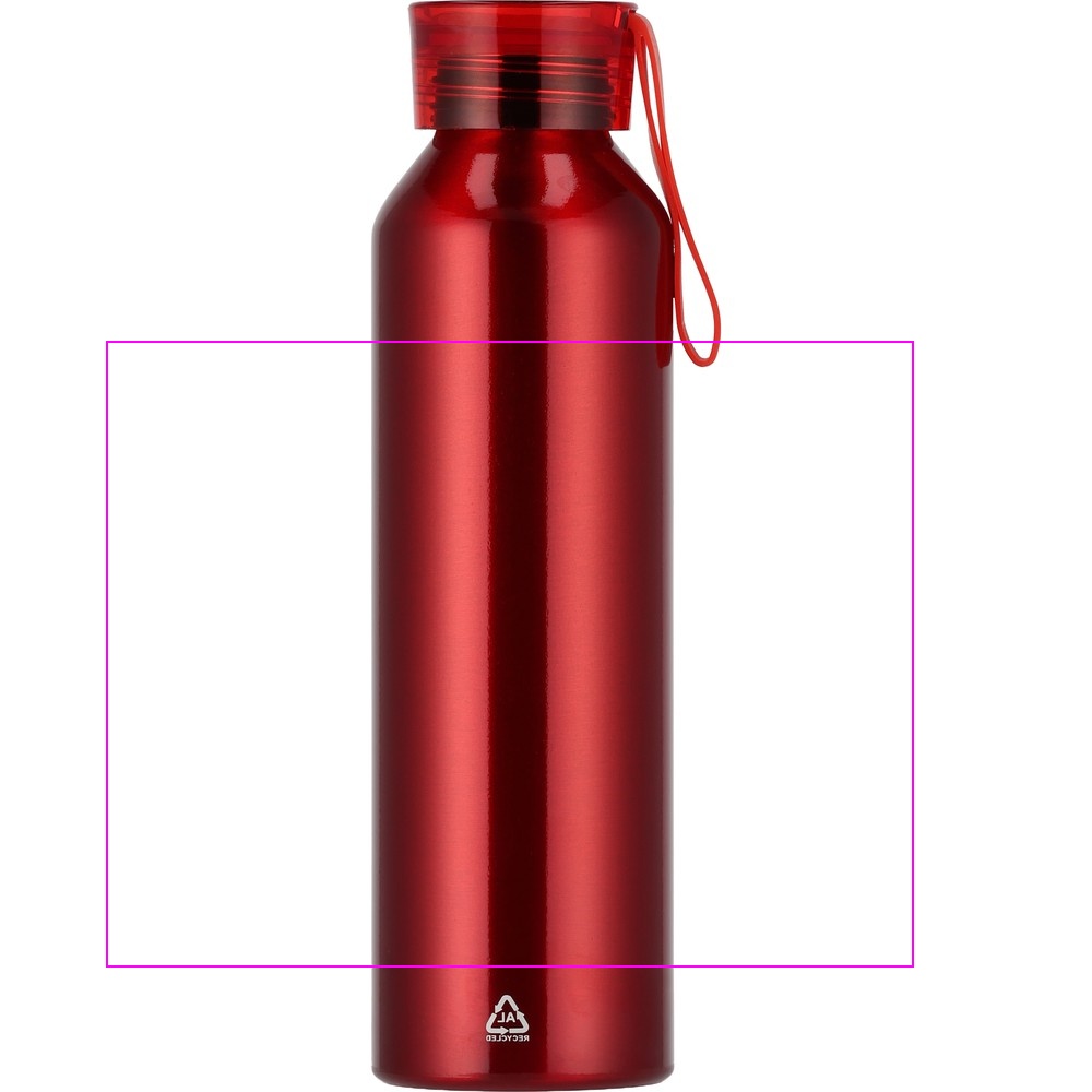 Pullo kierrätetystä alumiinista CORK 600 ml