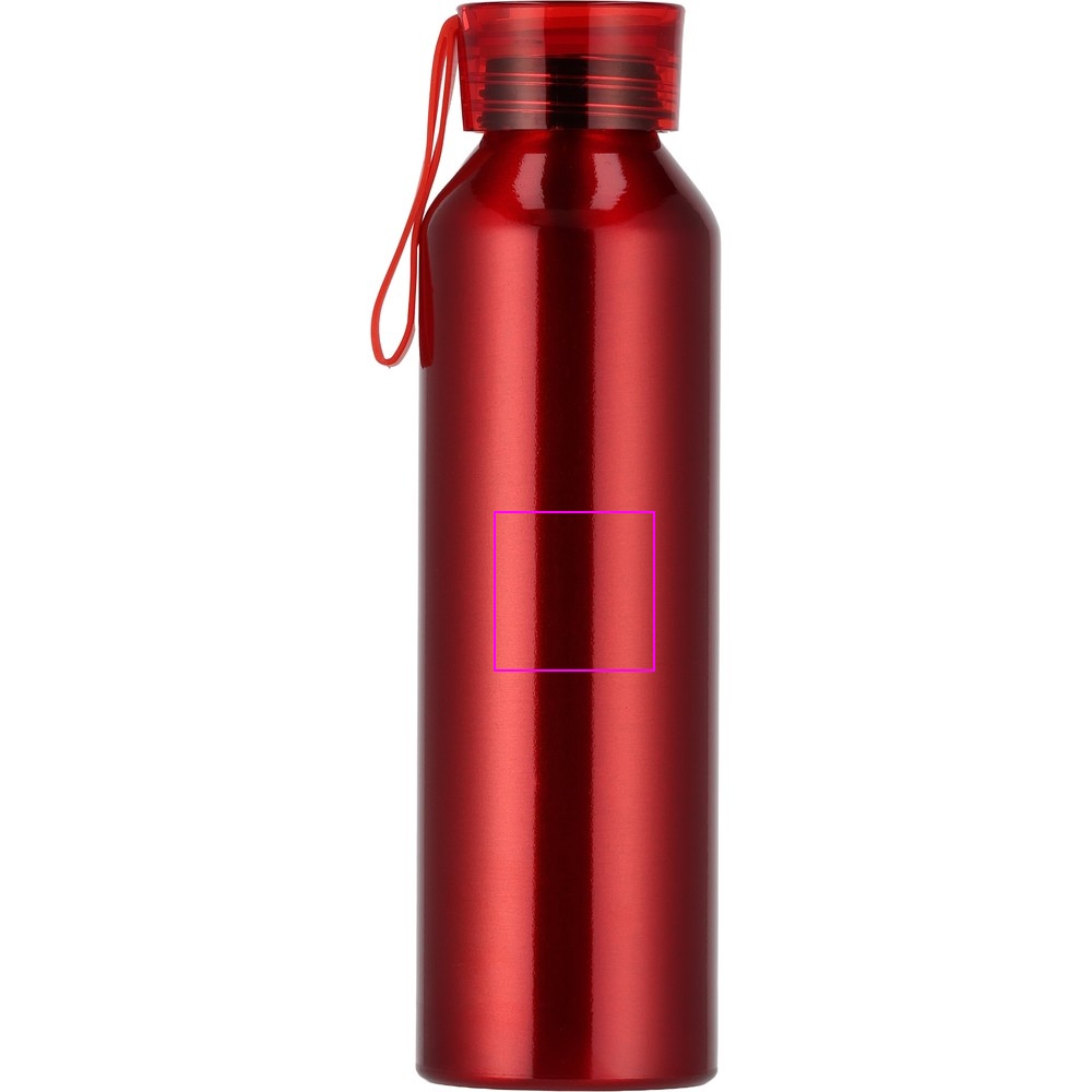 Pullo kierrätetystä alumiinista CORK 600 ml