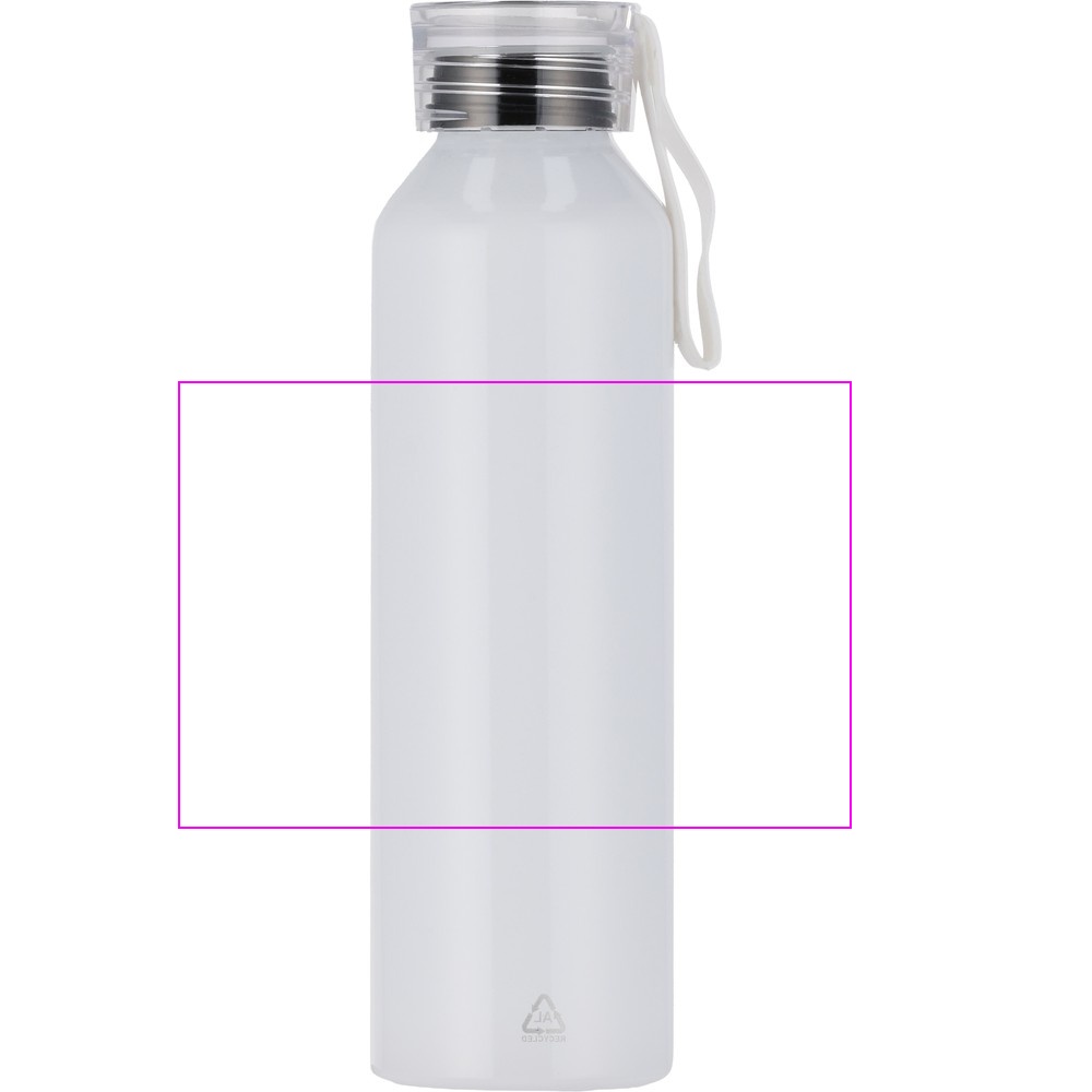 Pullo kierrätetystä alumiinista CORK 600 ml