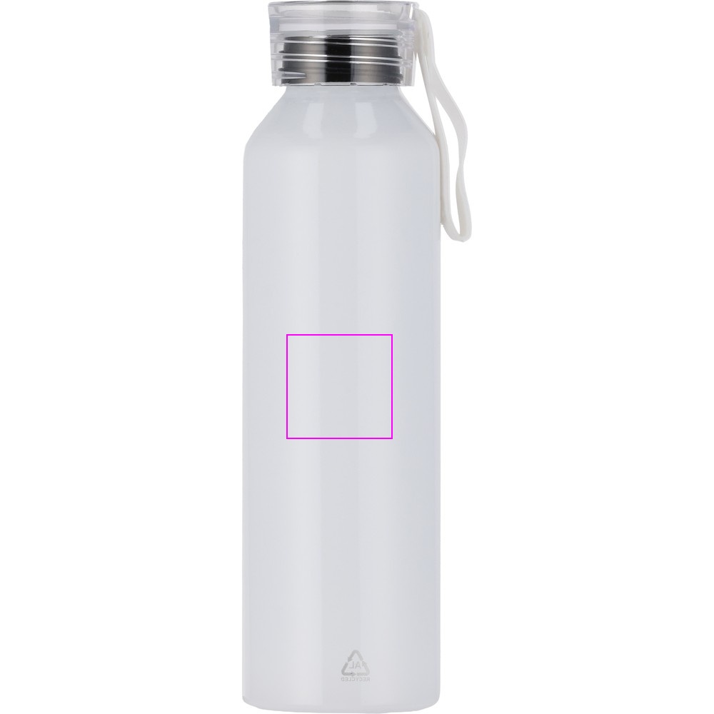 Pullo kierrätetystä alumiinista CORK 600 ml