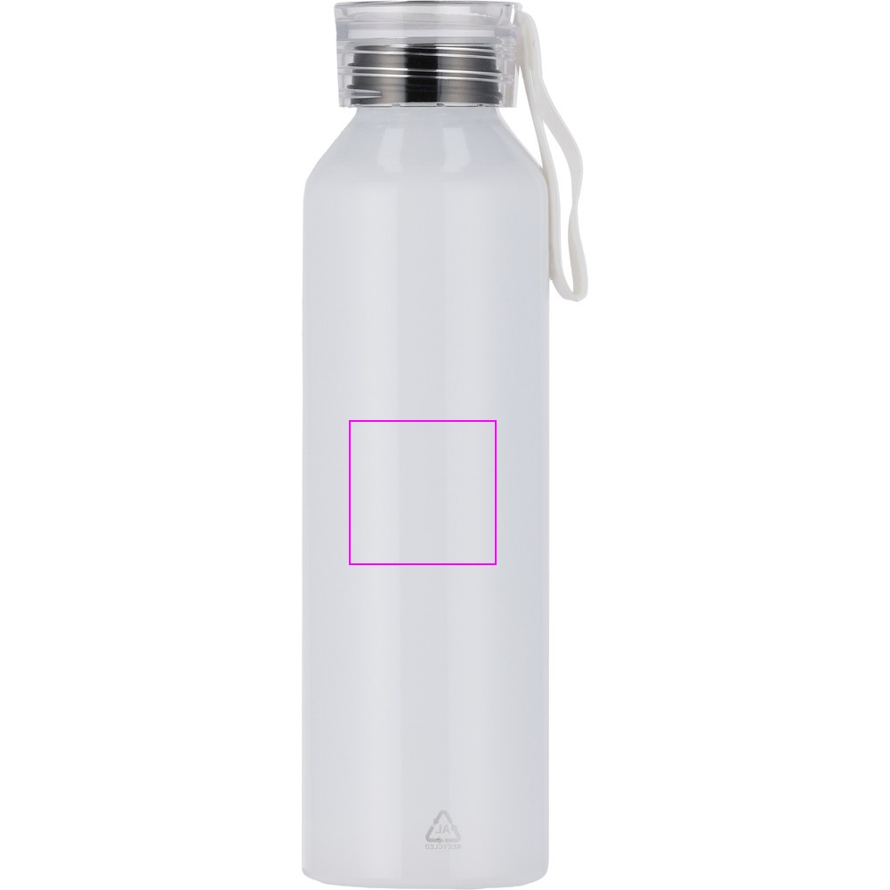 Pullo kierrätetystä alumiinista CORK 600 ml