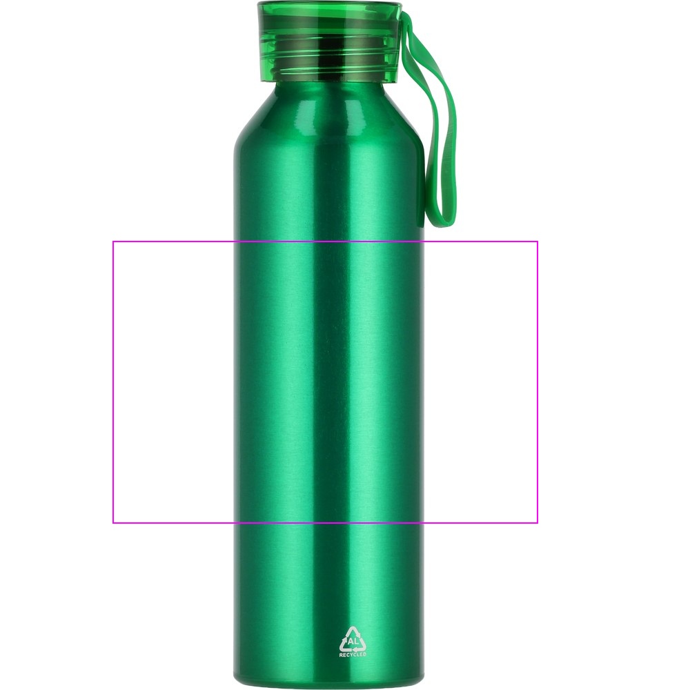 Pullo kierrätetystä alumiinista CORK 600 ml