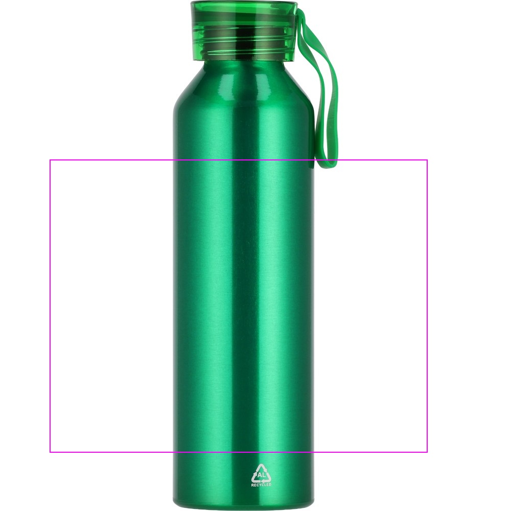 Pullo kierrätetystä alumiinista CORK 600 ml