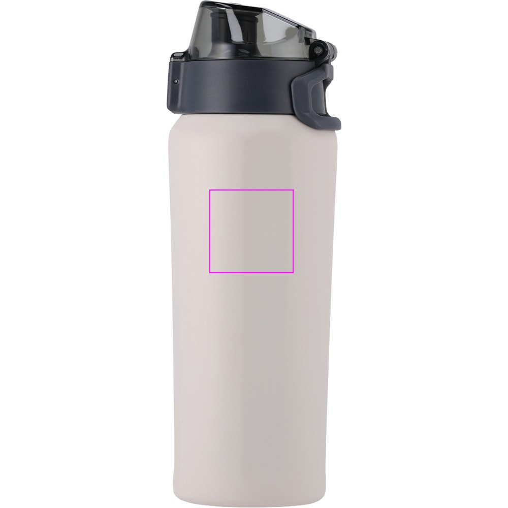 Termospullo ruostumattomasta kierrätetystä teräksestä PUENTE ALTO MoLu 600 ml