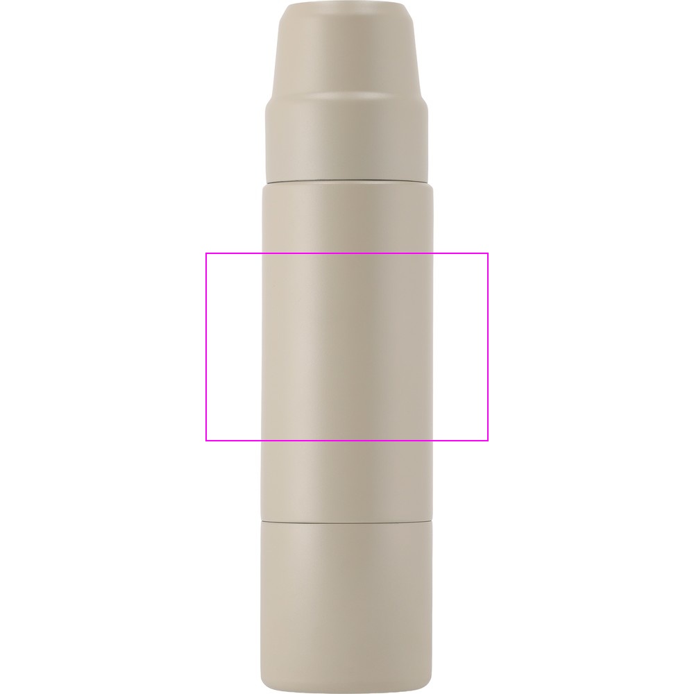 Ruostumattomasta kierrätetystä teräksestä valmistettu termospullo LE BOURGET MoLu 1000 ml