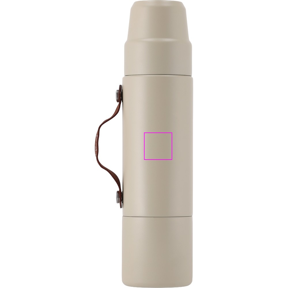 Ruostumattomasta kierrätetystä teräksestä valmistettu termospullo LE BOURGET MoLu 1000 ml