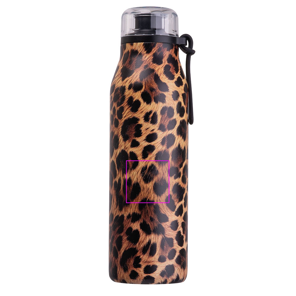Ruostumattomasta kierrätetystä teräksestä valmistettu termospullo GRAND HAVEN MoLu 640 ml