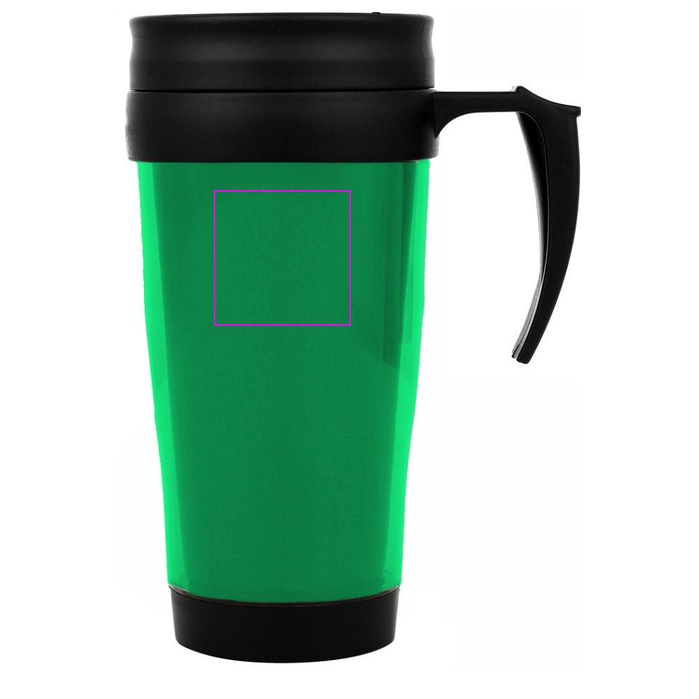Muovinen lämpömuki FORT WORTH 400 ml