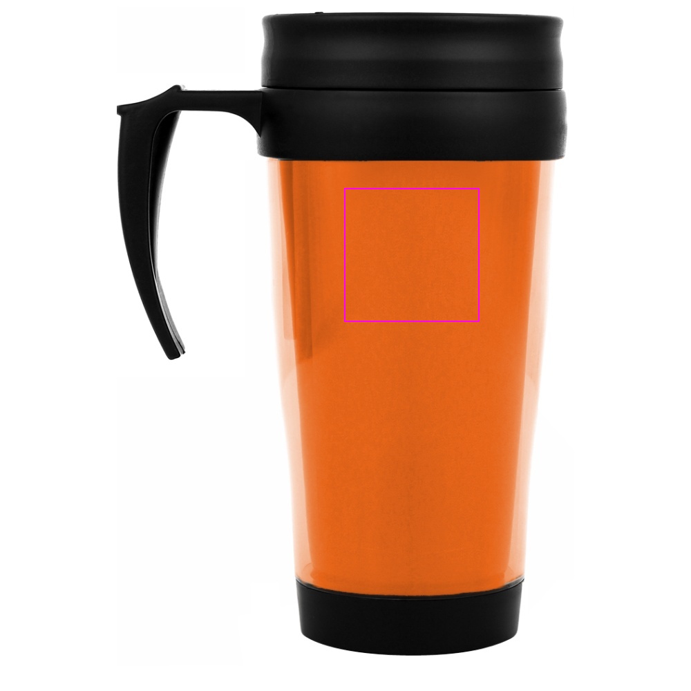Muovinen lämpömuki FORT WORTH 400 ml