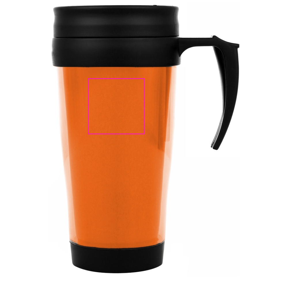 Muovinen lämpömuki FORT WORTH 400 ml