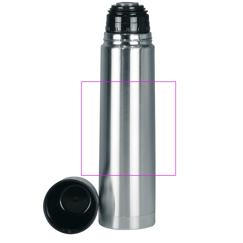 Ruostumattomasta teräksestä valmistettu termospullo VIRGINIA BEACH 1000 ml