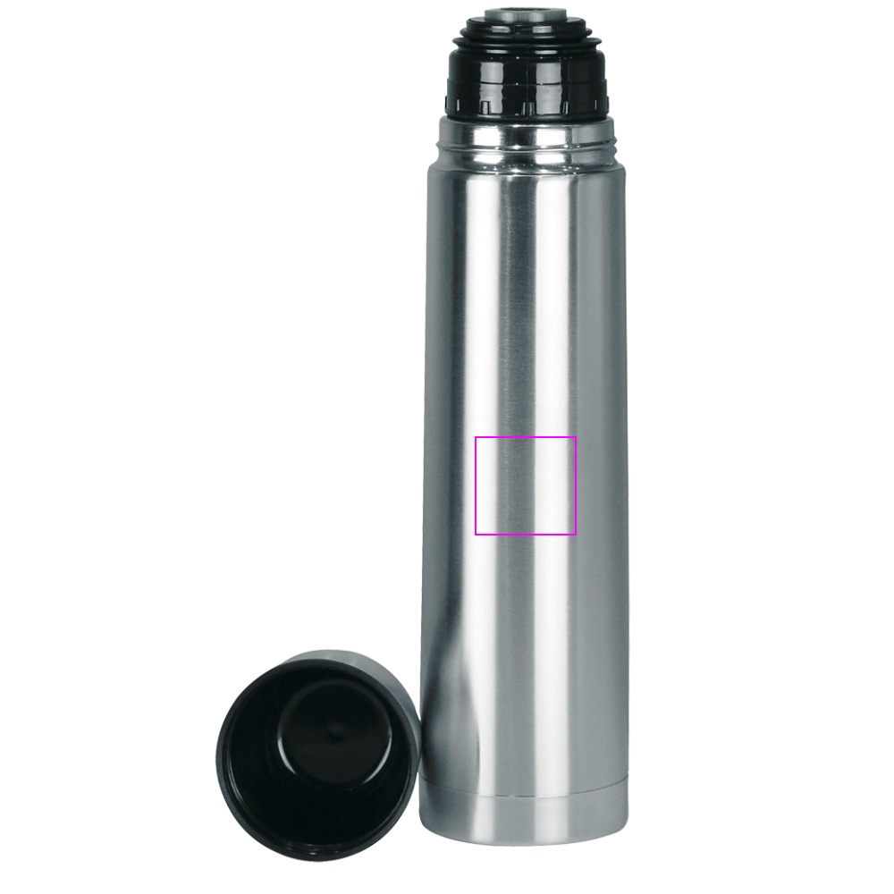 Ruostumattomasta teräksestä valmistettu termospullo VIRGINIA BEACH 1000 ml