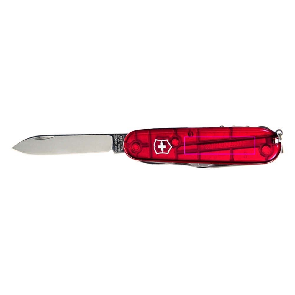 SwissChamp läpinäkyvä linkkuveitsi Victorinox