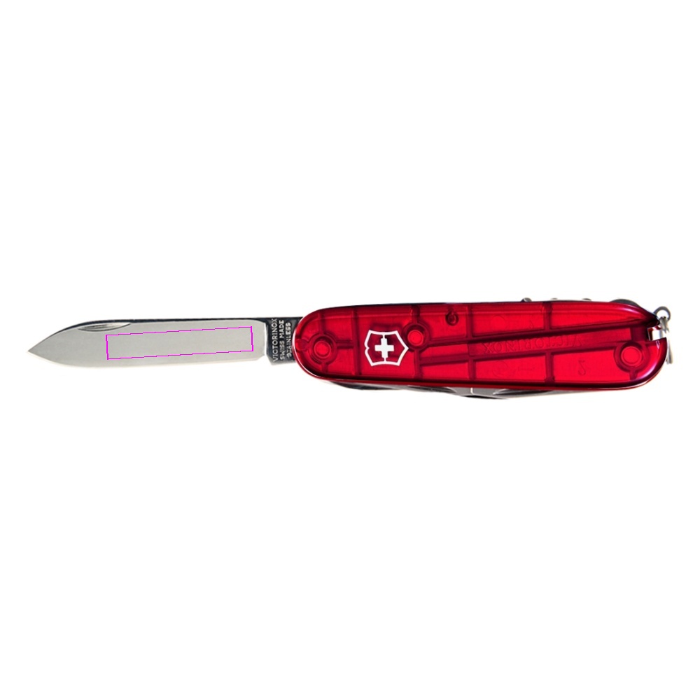 SwissChamp läpinäkyvä linkkuveitsi Victorinox