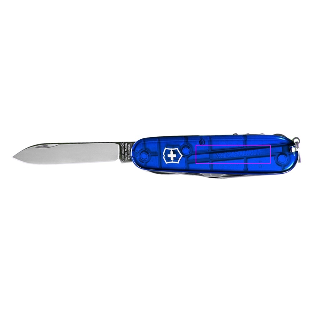 SwissChamp läpinäkyvä linkkuveitsi Victorinox